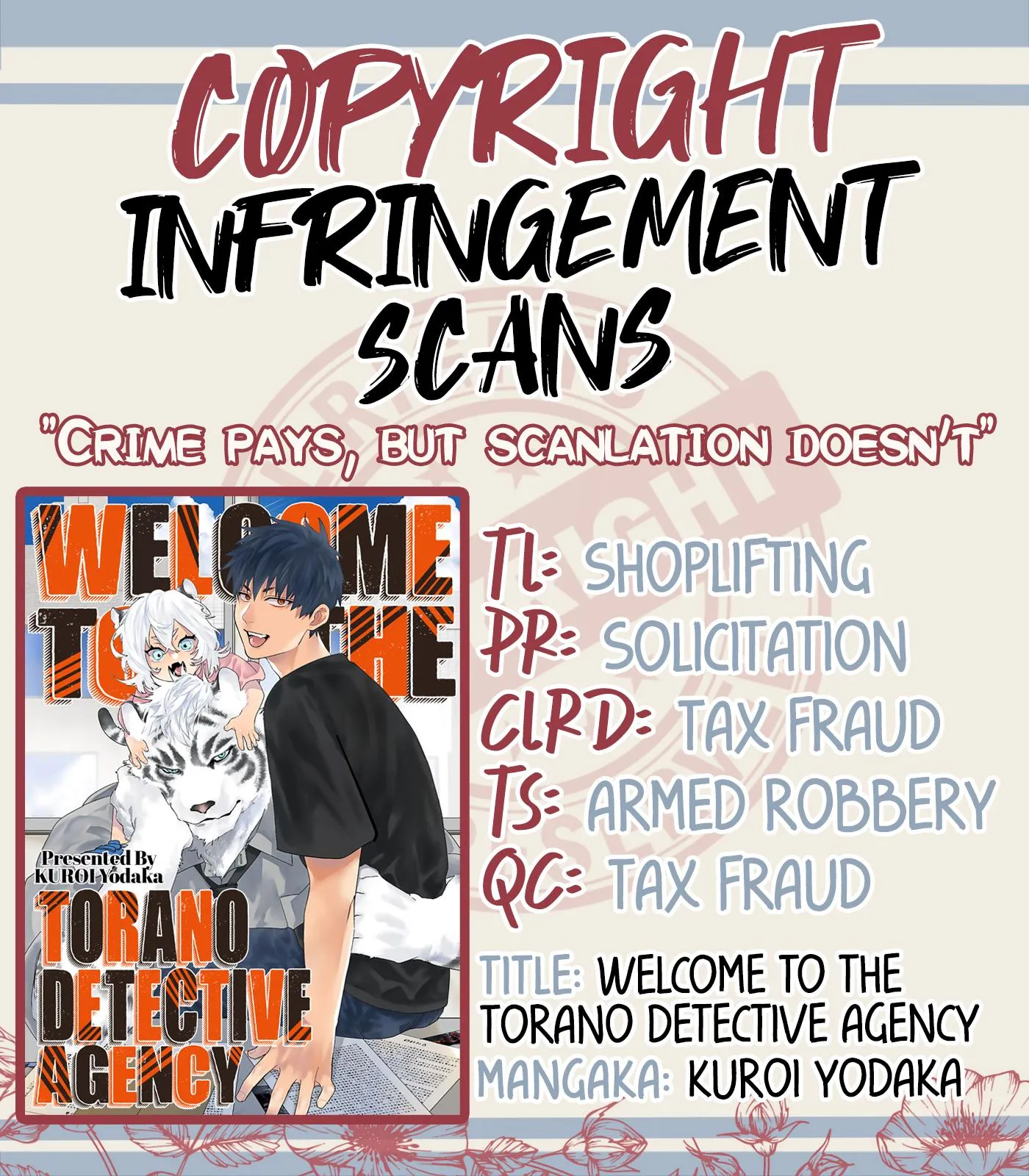 Welcome to the Torano Detective Agency - Chapter 5 Page 1