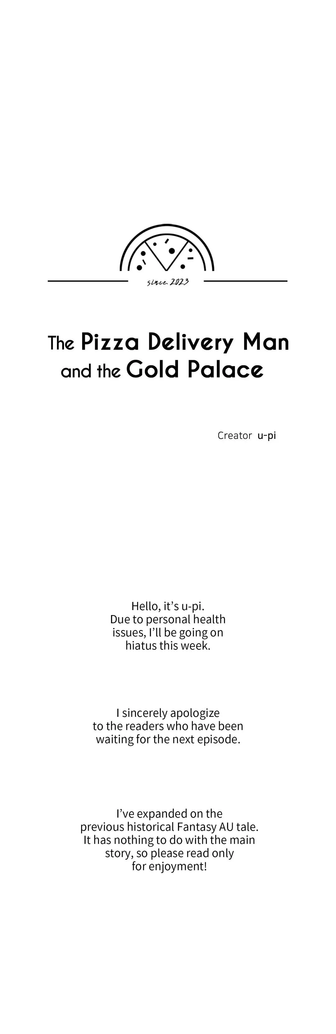The Pizza Delivery Man and The Gold Palace - Chapter 107.1 Page 1