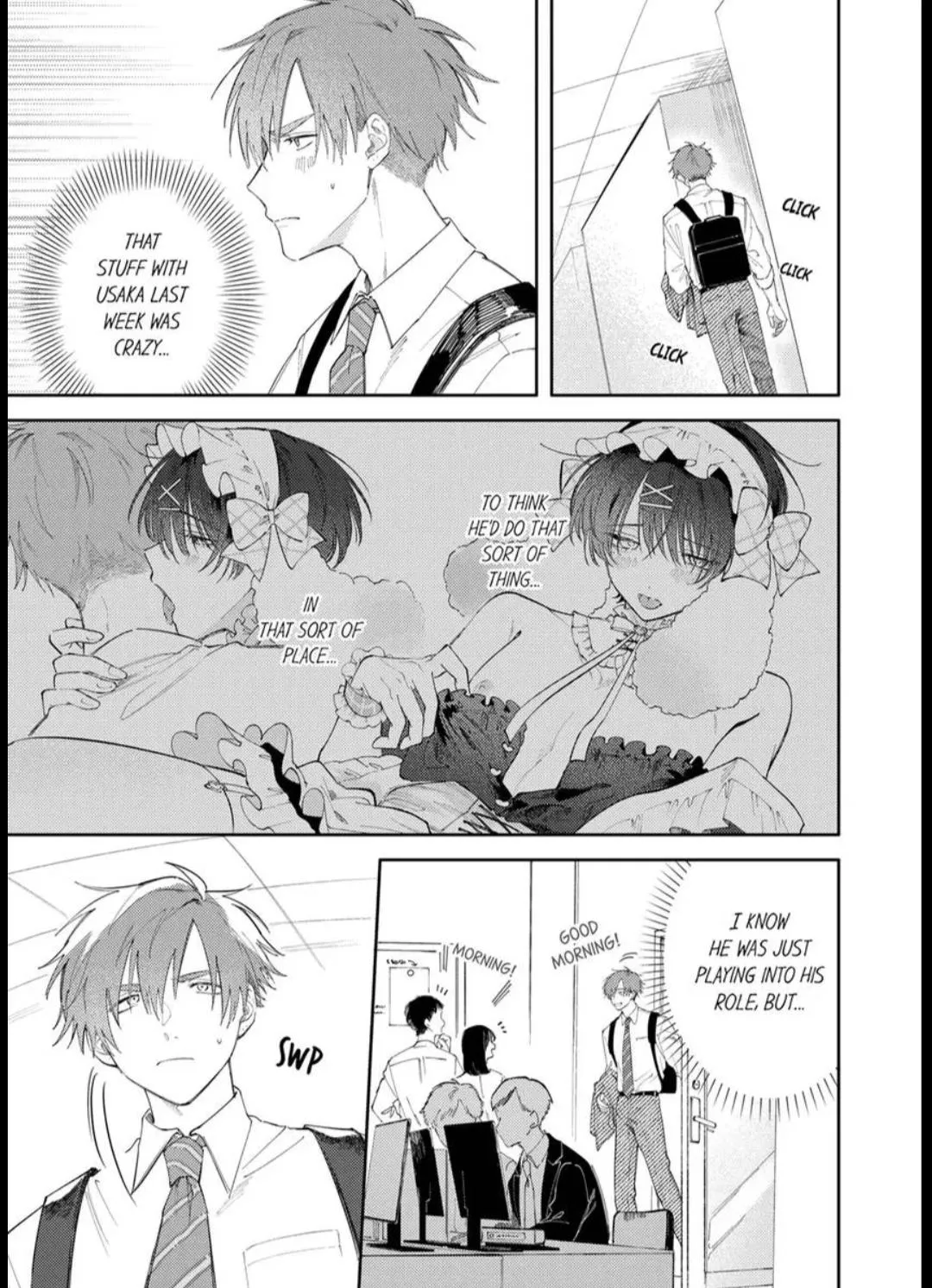 Taikingo, Usaka san wo Nuga Shitara – Tsundere-senpai no Ecchi na Himitsu - Chapter 4 Page 1