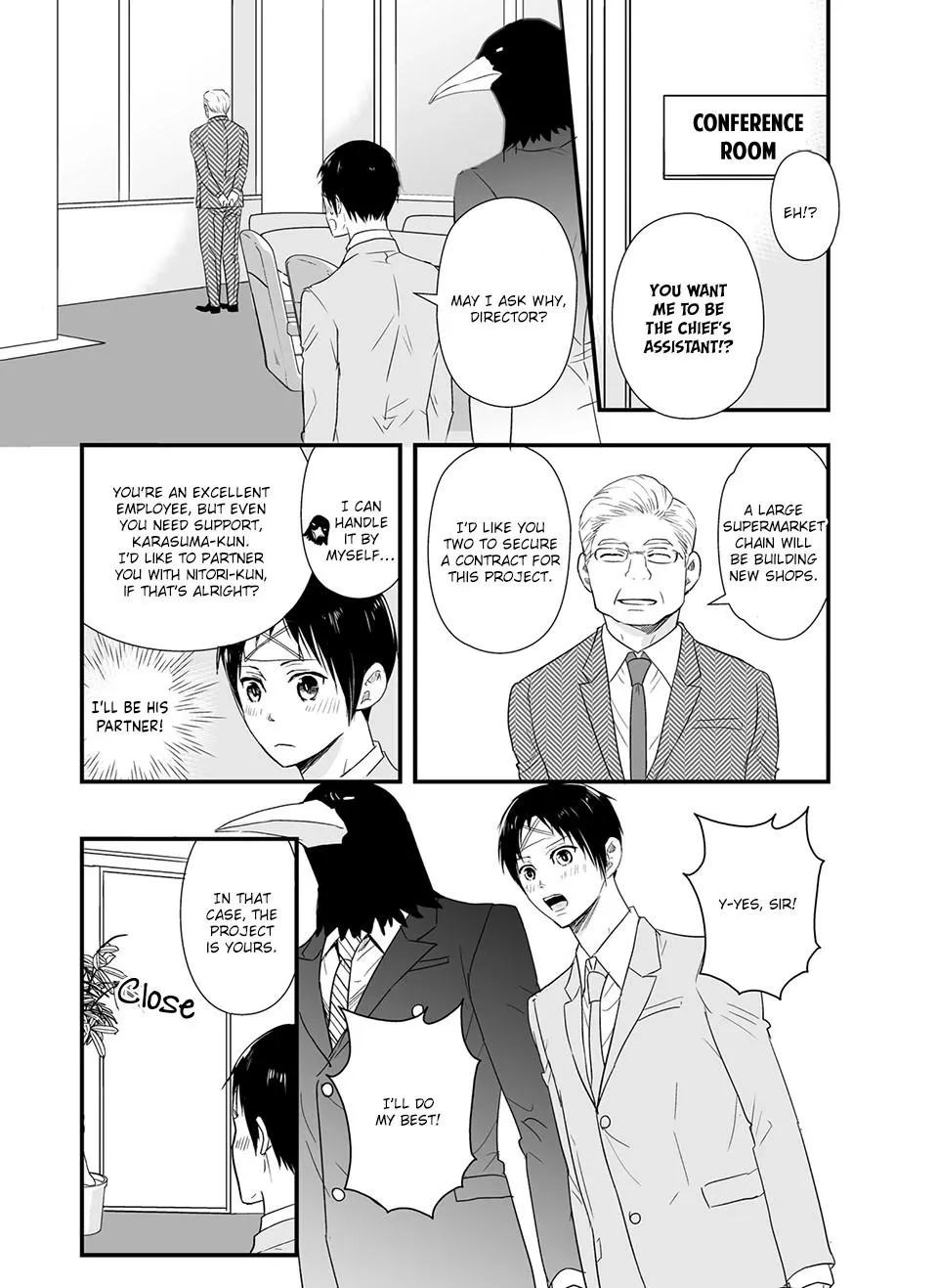 Karasu no Kachou-sama! - Chapter 6.1 Page 9