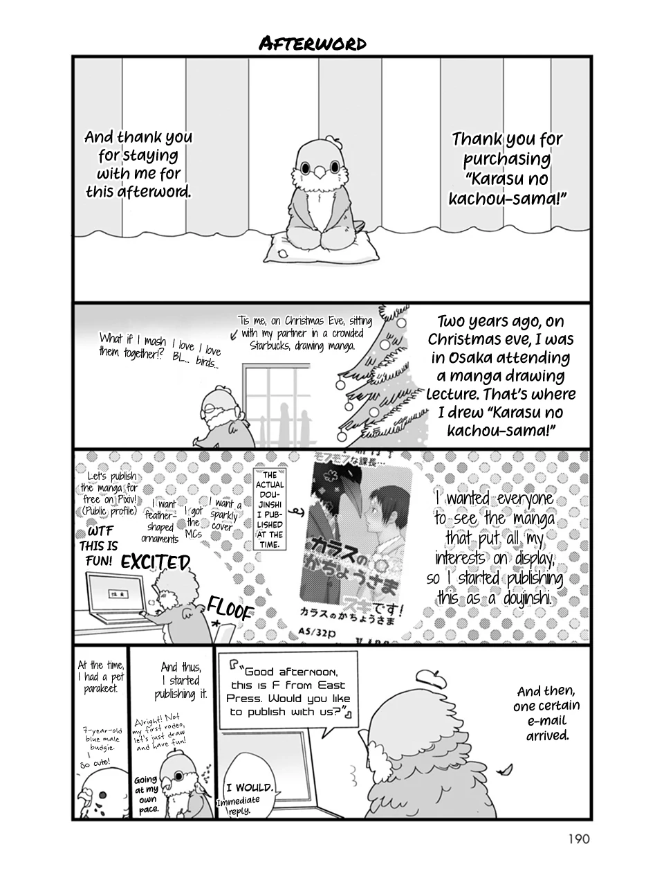 Karasu no Kachou-sama! - Chapter 6.5 Page 2