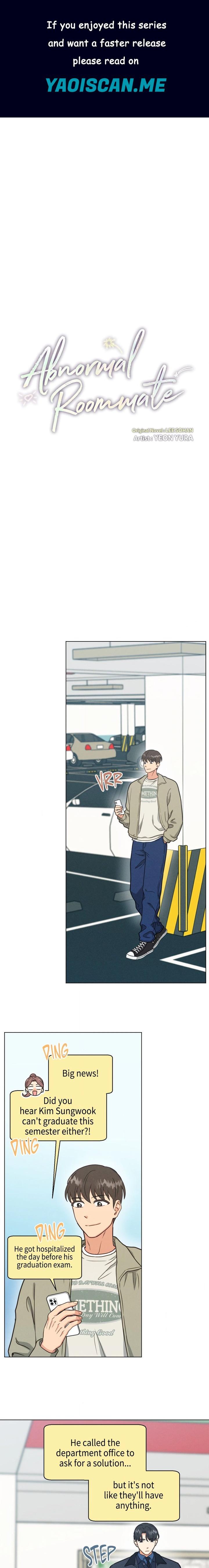 Abnormal Roommate - Chapter 100.09 Page 1