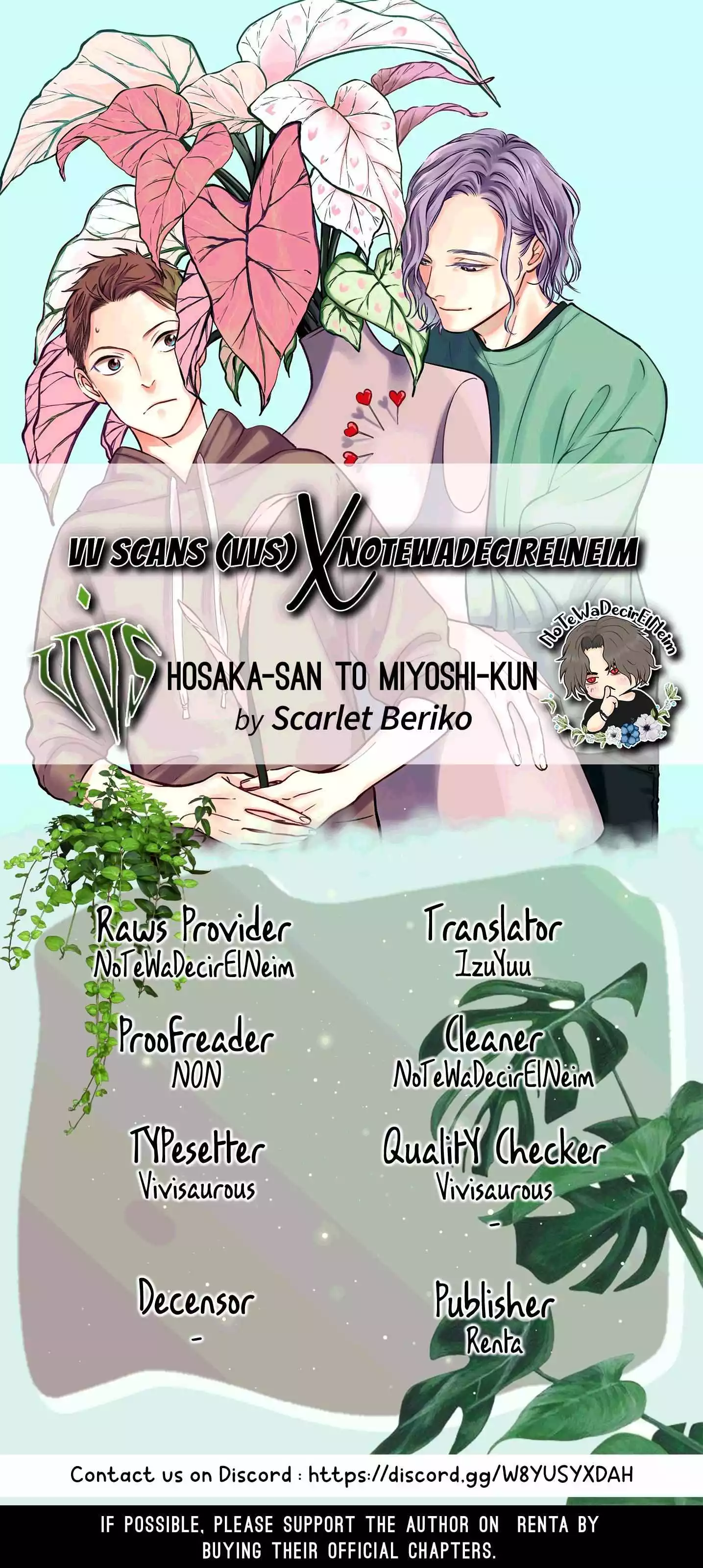 Hosaka-San To Miyoshi-Kun - Chapter 10 Page 1