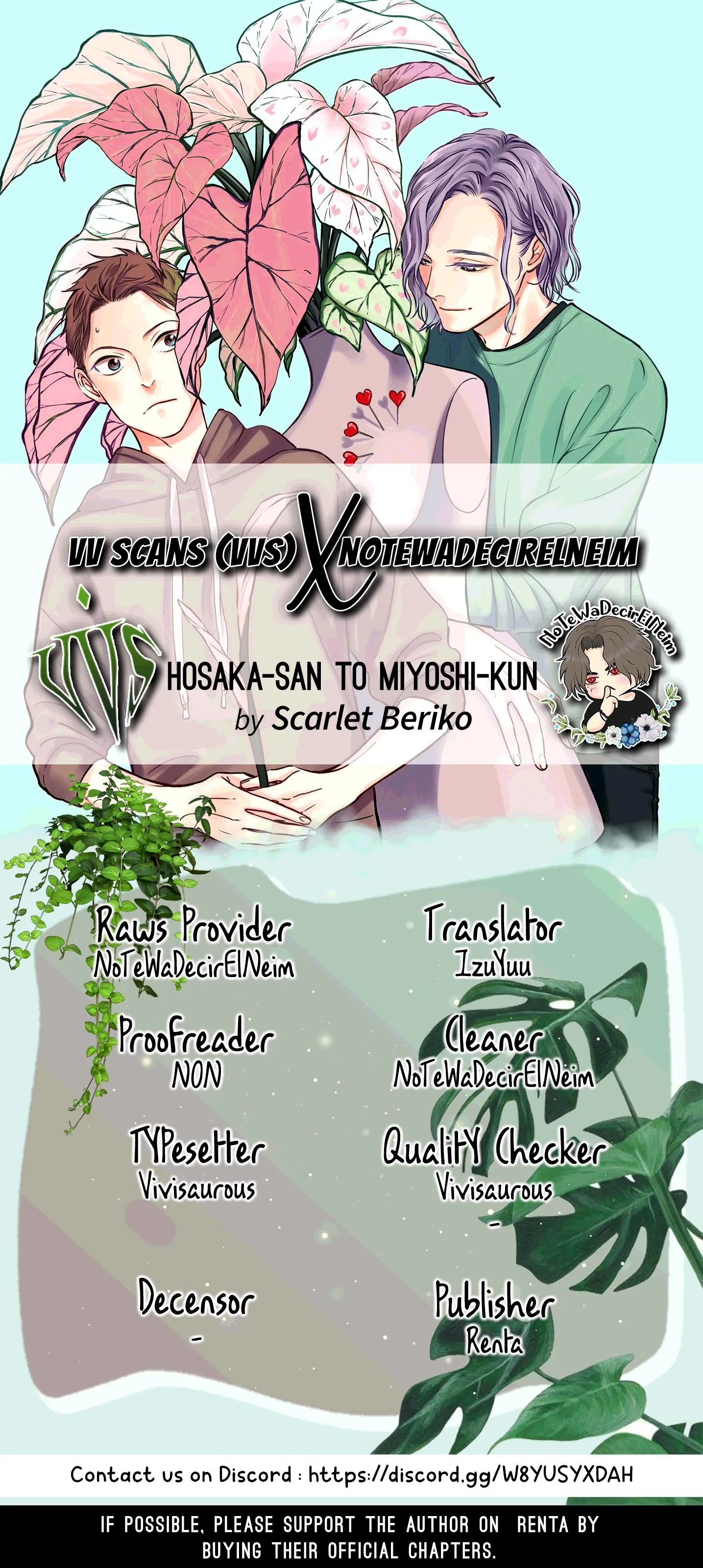 Hosaka-San To Miyoshi-Kun - Chapter 9 Page 1