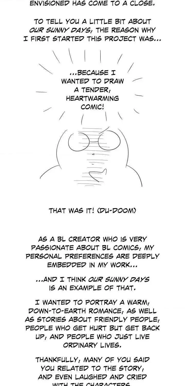 Our Sunny Days - Chapter 77.5 Page 2