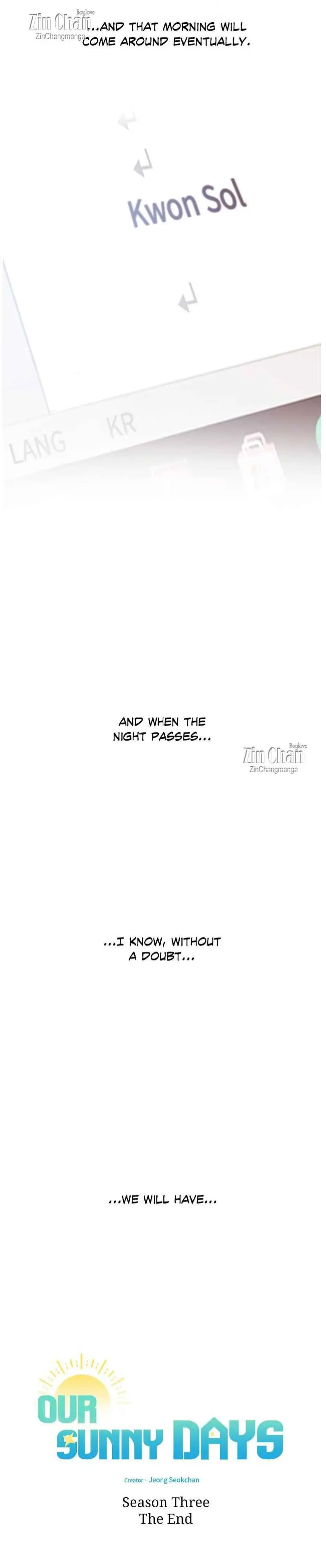 Our Sunny Days - Chapter 77 Page 30
