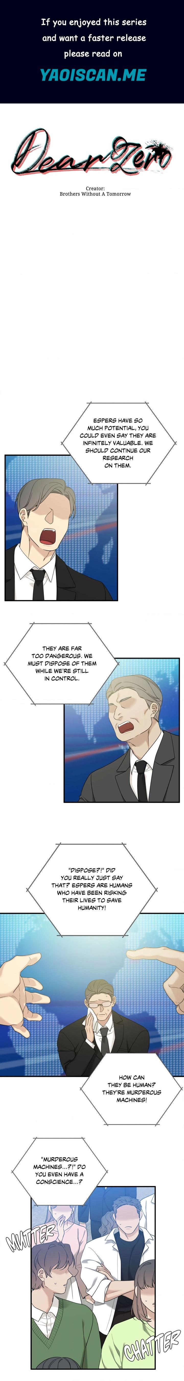 Dear Zero (Uncensored) - Chapter 3 Page 1