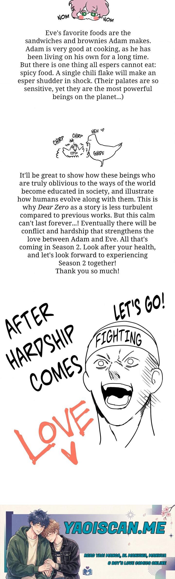 Dear Zero (Uncensored) - Chapter 30.5 Page 2