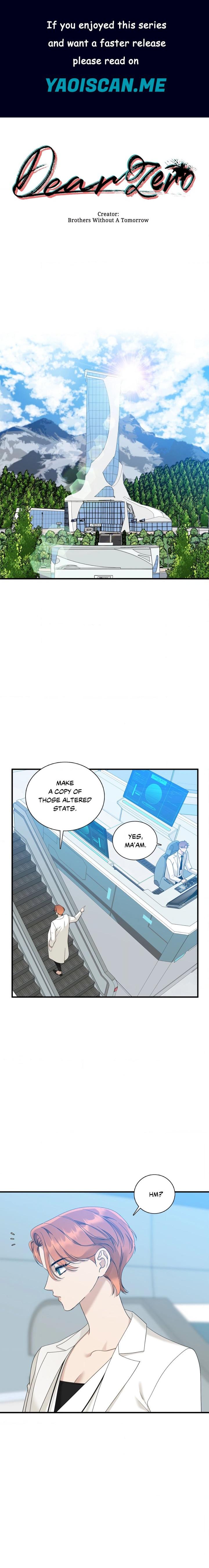 Dear Zero (Uncensored) - Chapter 8 Page 1