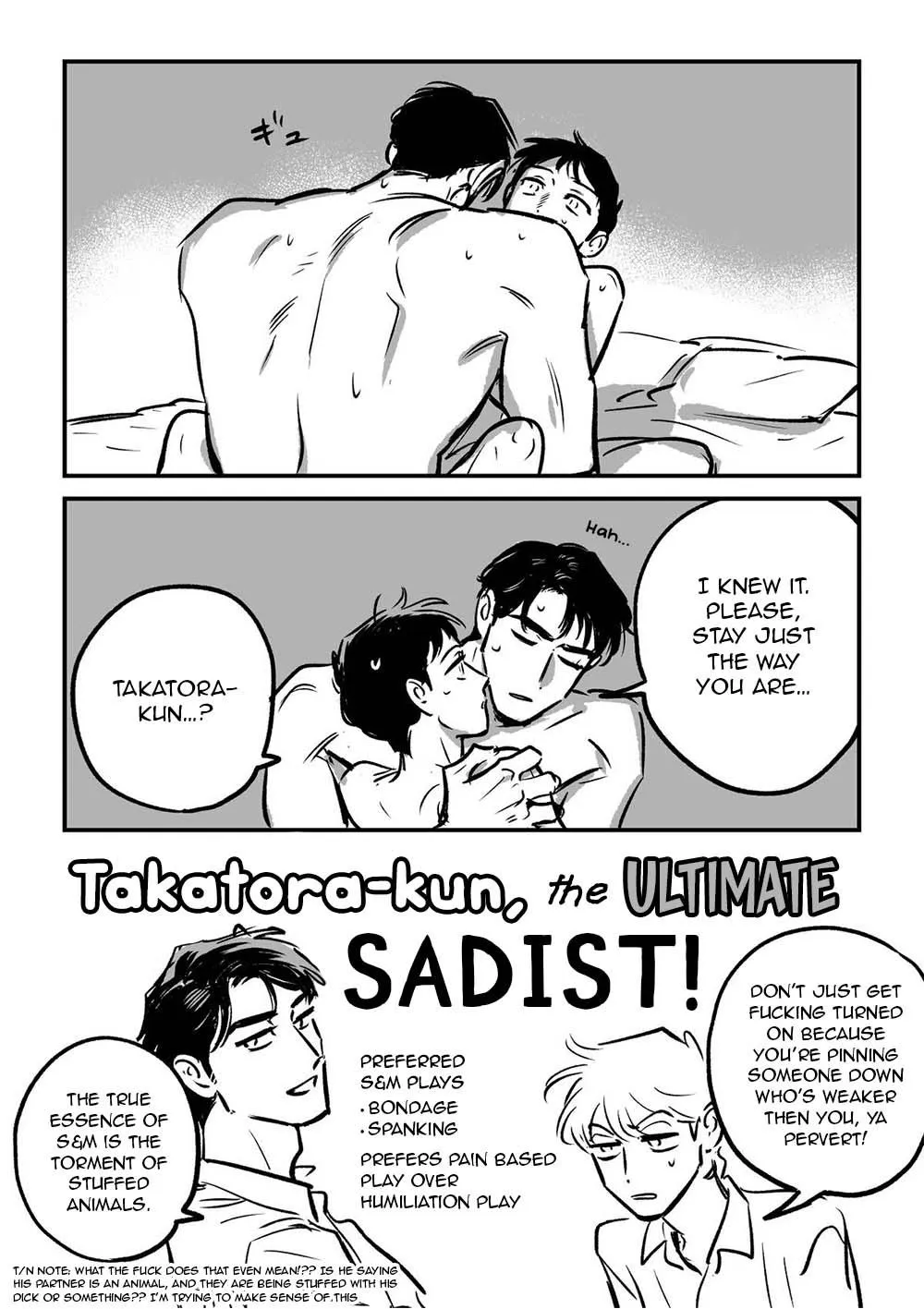 Takatora-kun to Omegatachi - Chapter 17.5 Page 3