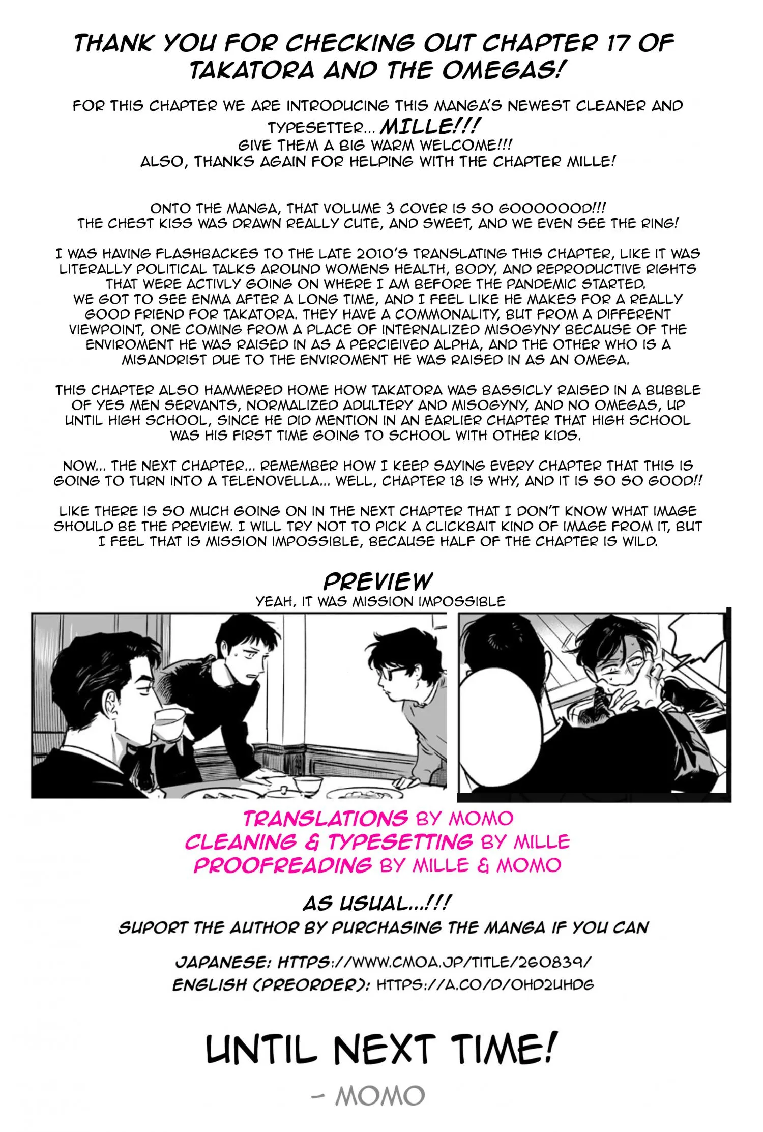 Takatora-kun to Omegatachi - Chapter 17 Page 40