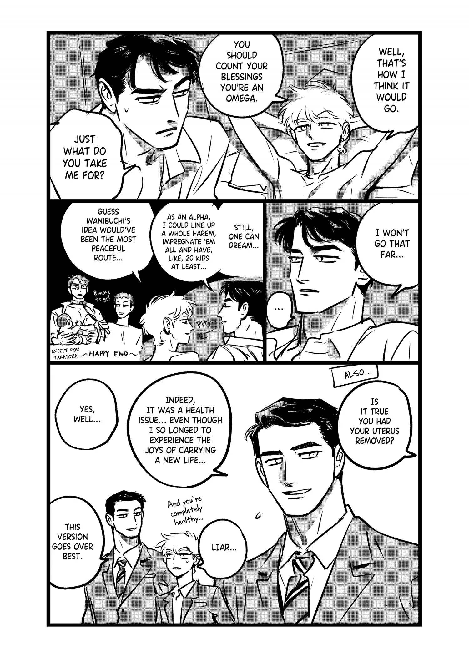 Takatora-kun to Omegatachi - Chapter 6.5 Page 13
