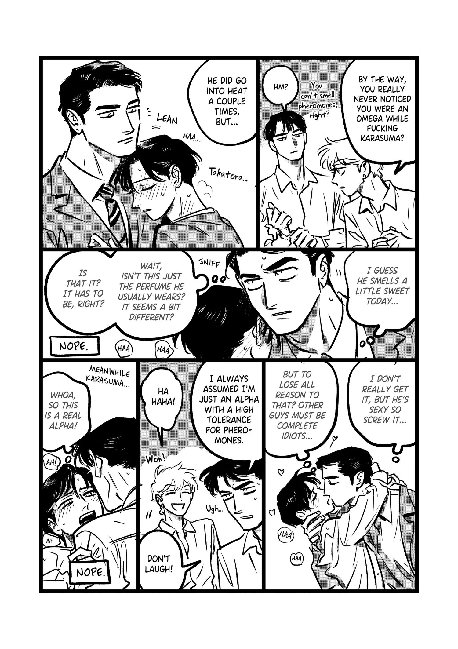 Takatora-kun to Omegatachi - Chapter 6.5 Page 15