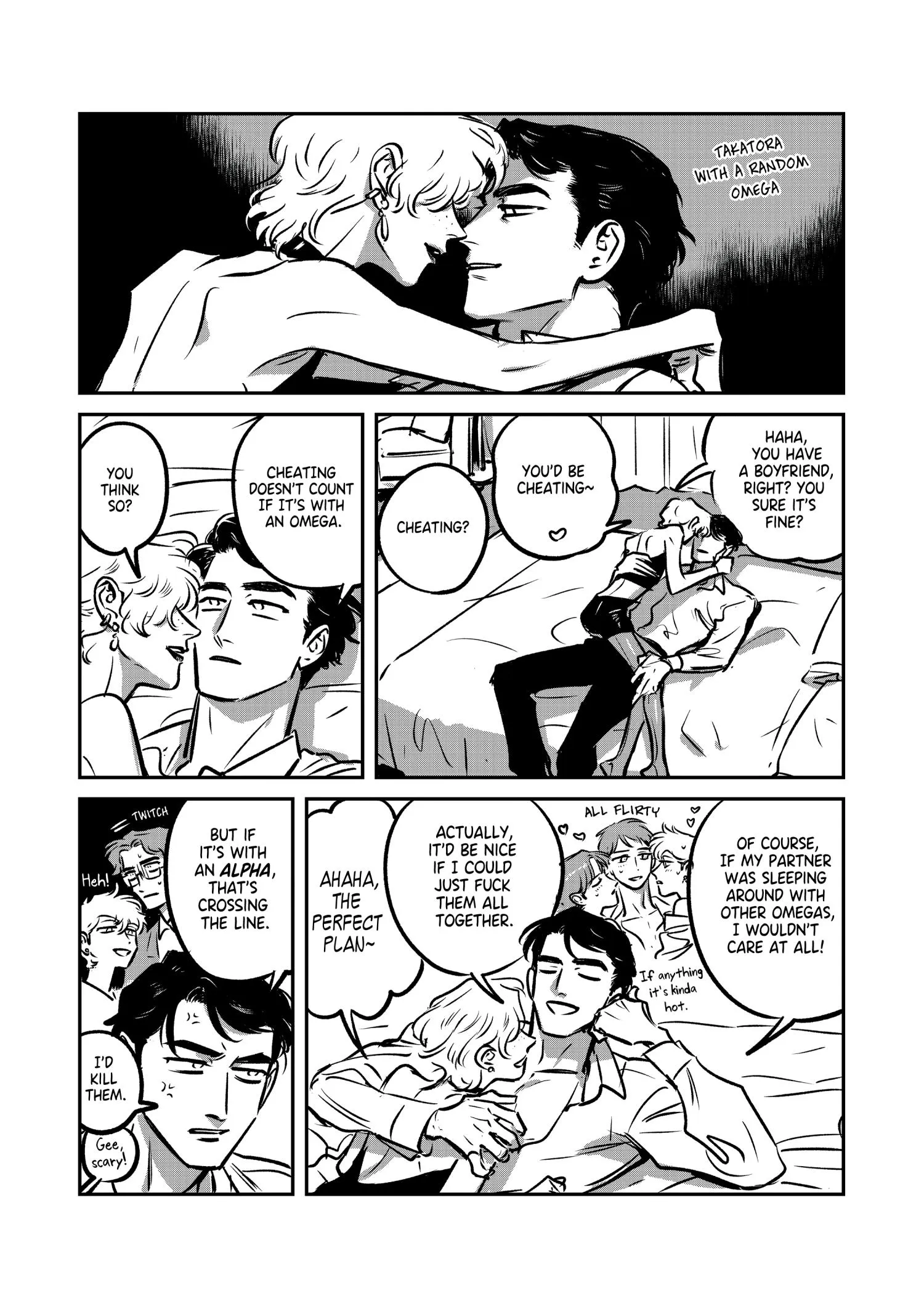Takatora-kun to Omegatachi - Chapter 6.5 Page 16