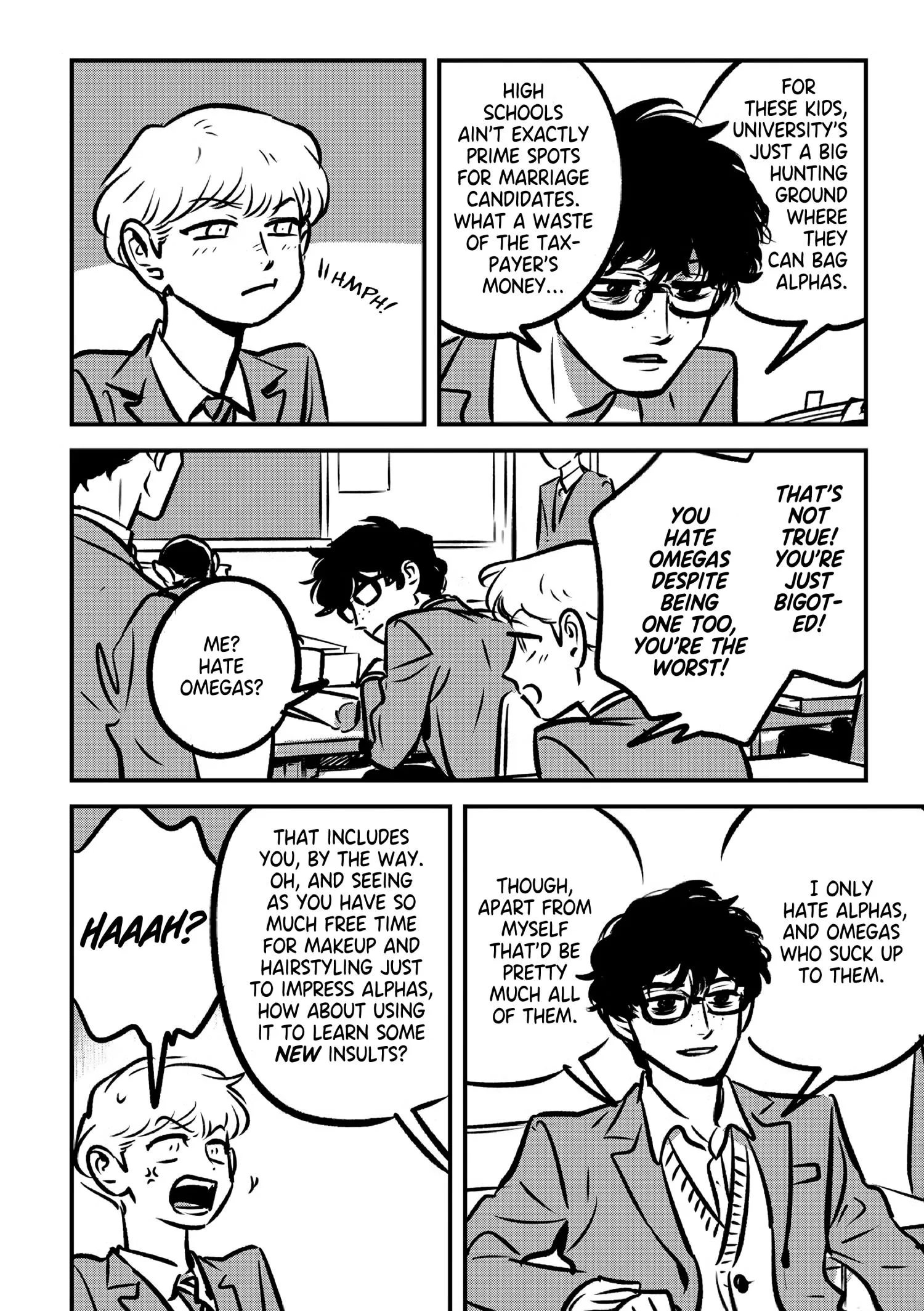 Takatora-kun to Omegatachi - Chapter 6 Page 2