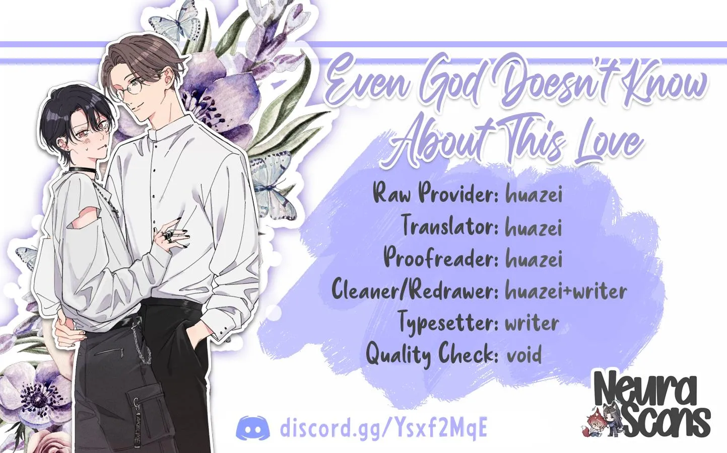 Not Even God Knows About This Love - Chapter 1 Page 2