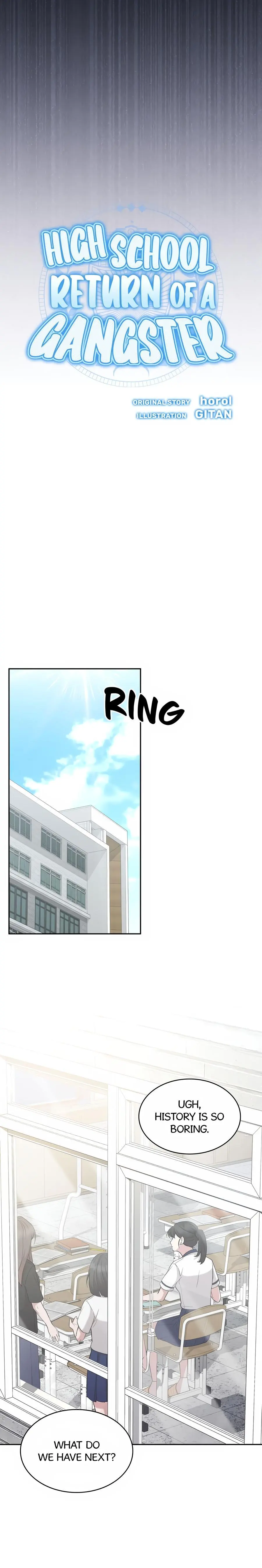 High School Return of a Gangster - Chapter 37 Page 22
