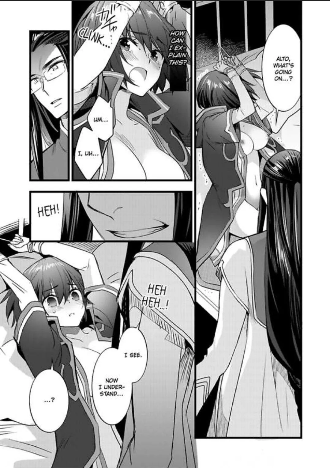 Nyotaika shita Boku wo Kishi-sama-tachi ga Nerattemasu - Chapter 15 Page 1