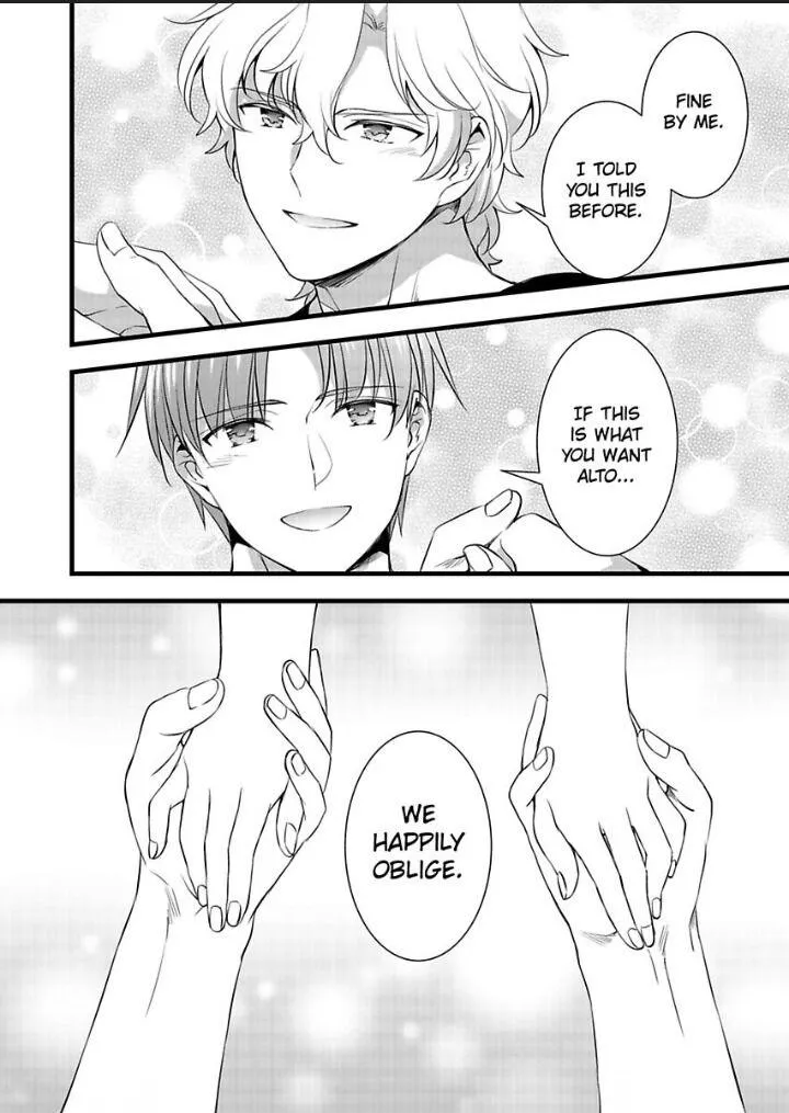 Nyotaika shita Boku wo Kishi-sama-tachi ga Nerattemasu - Chapter 20 Page 34