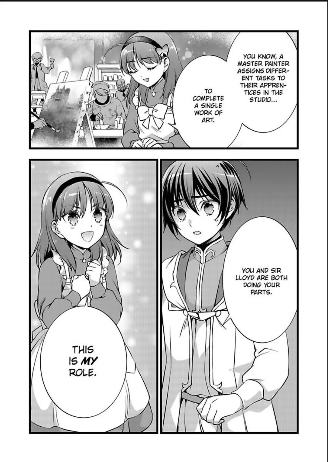 Nyotaika shita Boku wo Kishi-sama-tachi ga Nerattemasu - Chapter 34 Page 27