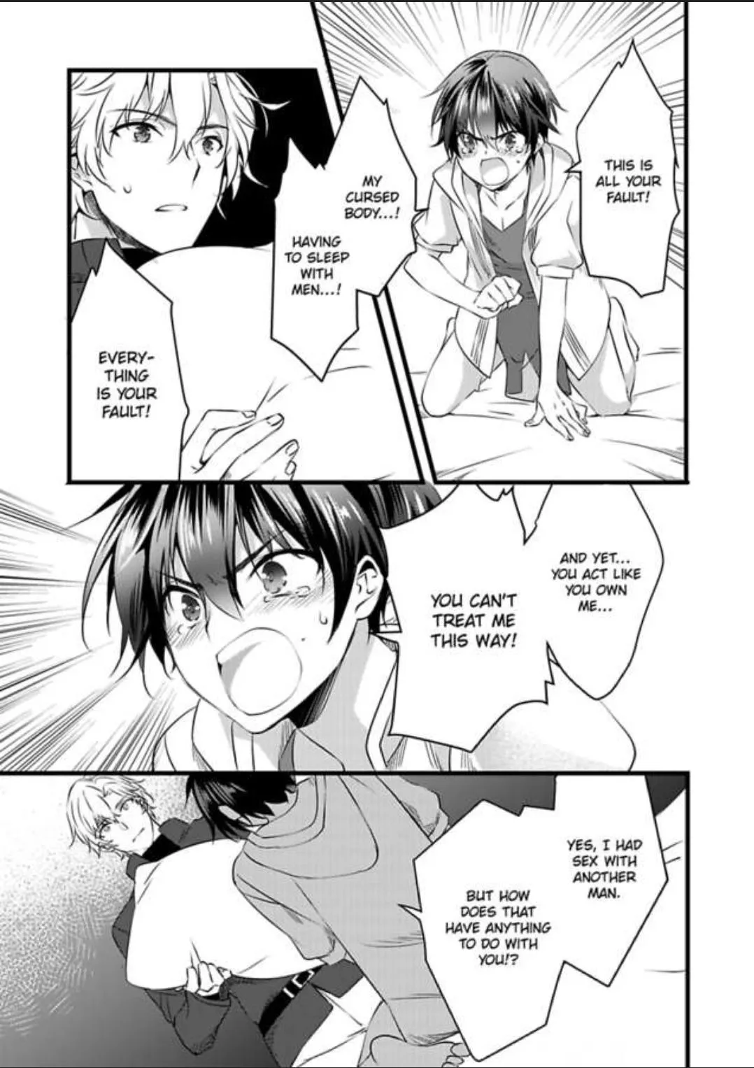 Nyotaika shita Boku wo Kishi-sama-tachi ga Nerattemasu - Chapter 4 Page 22