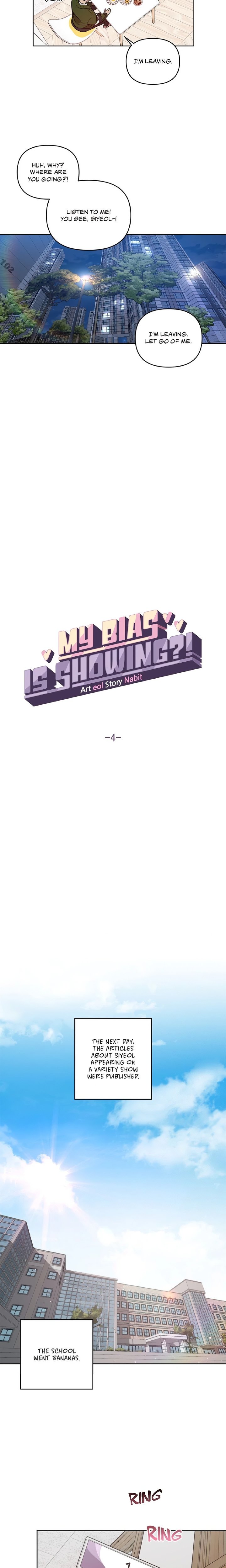 My Bias is Showing?! - Chapter 4 Page 7