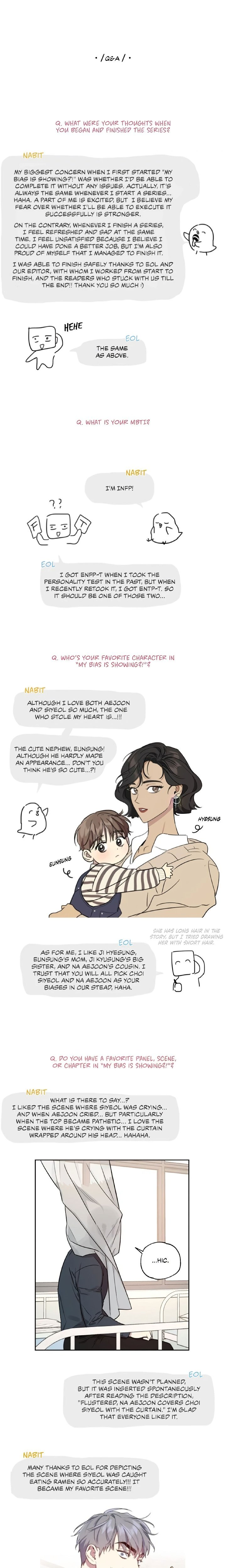 My Bias is Showing?! - Chapter 40.1 Page 2