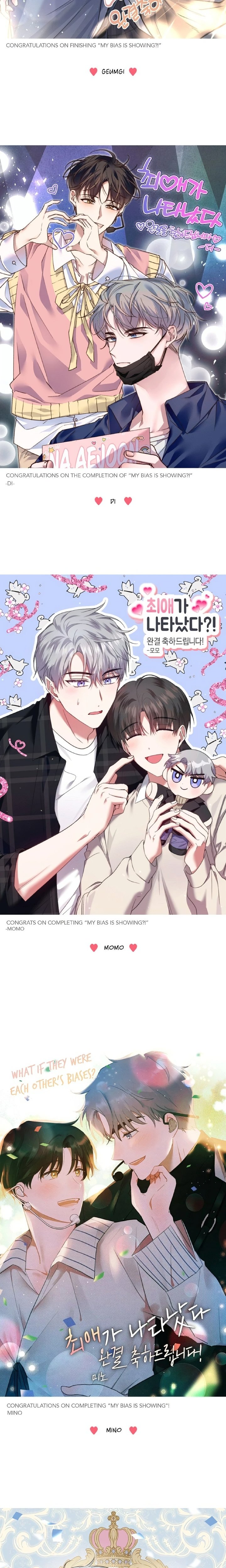 My Bias is Showing?! - Chapter 40.1 Page 6