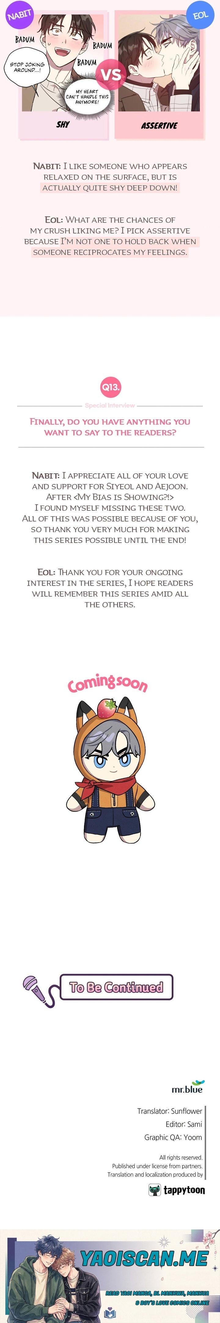 My Bias is Showing?! - Chapter 40.5 Page 7