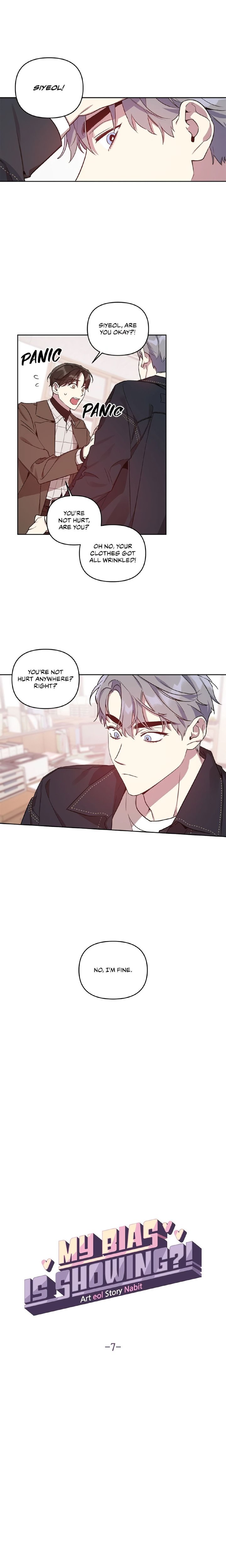 My Bias is Showing?! - Chapter 7 Page 4