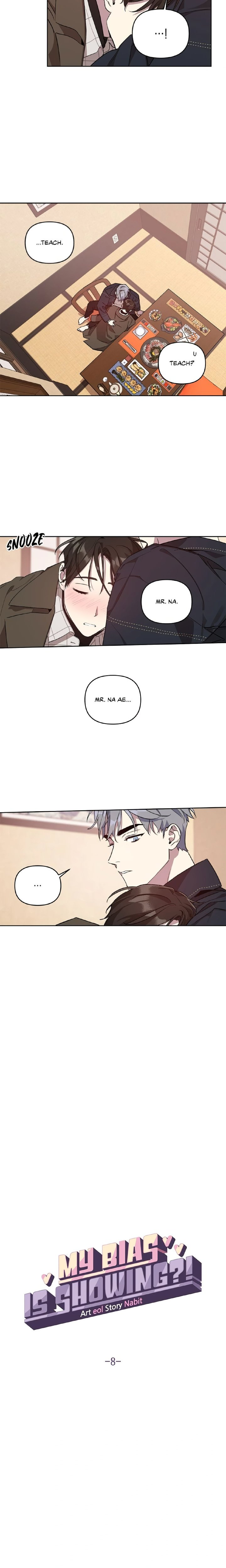 My Bias is Showing?! - Chapter 8 Page 2