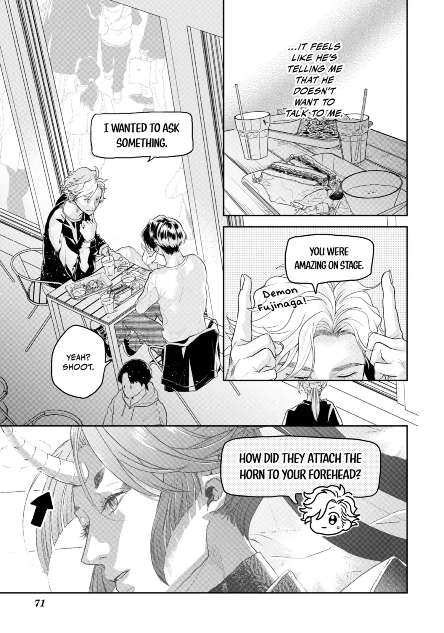Chameleon wa Tenohira ni Koi wo Suru - Chapter 10 Page 72