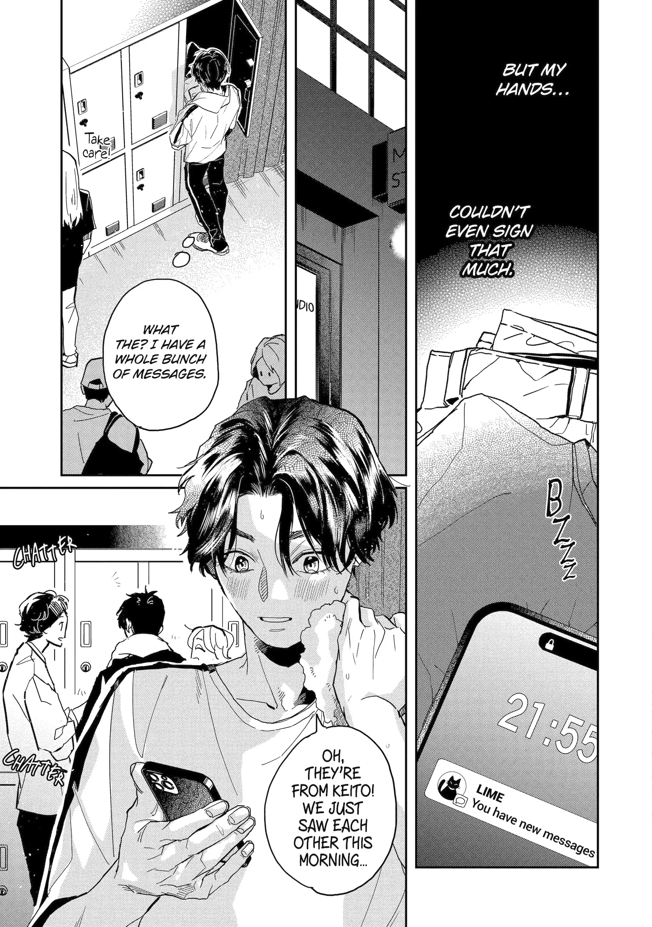 Chameleon wa Tenohira ni Koi wo Suru - Chapter 14 Page 27