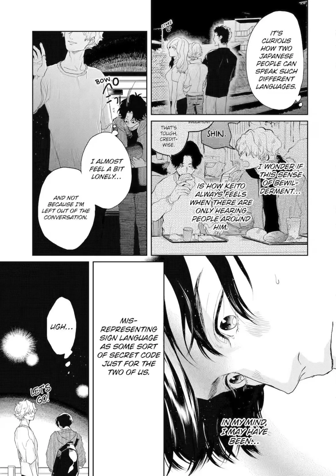 Chameleon wa Tenohira ni Koi wo Suru - Chapter 4 Page 28