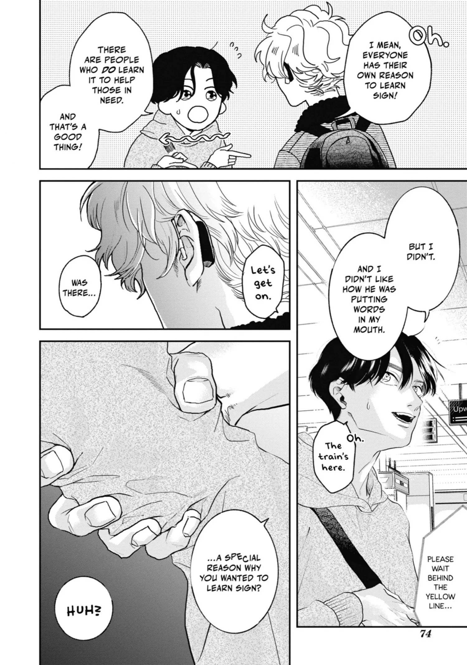 Chameleon wa Tenohira ni Koi wo Suru - Chapter 6 Page 72