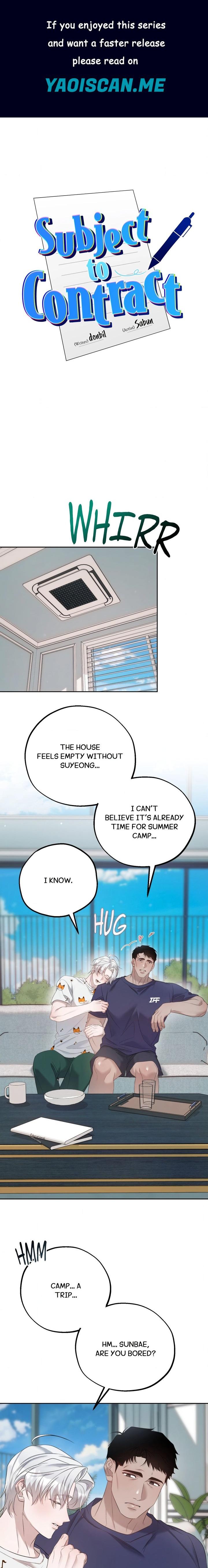 Subject to Contract (Uncensored) - Chapter 10.01 Page 1