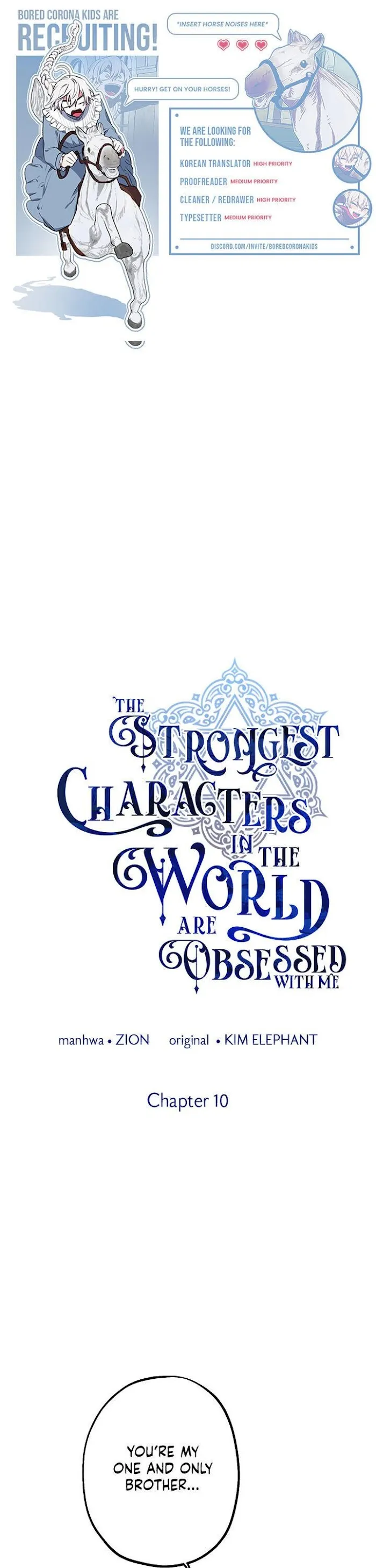 The Strongest Characters In The World Are Obsessed With Me - Chapter 10 Page 1