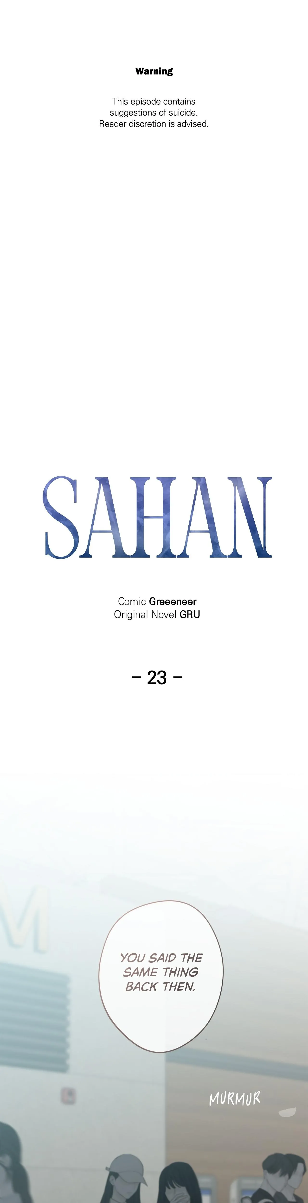 Sahan - Chapter 23 Page 1