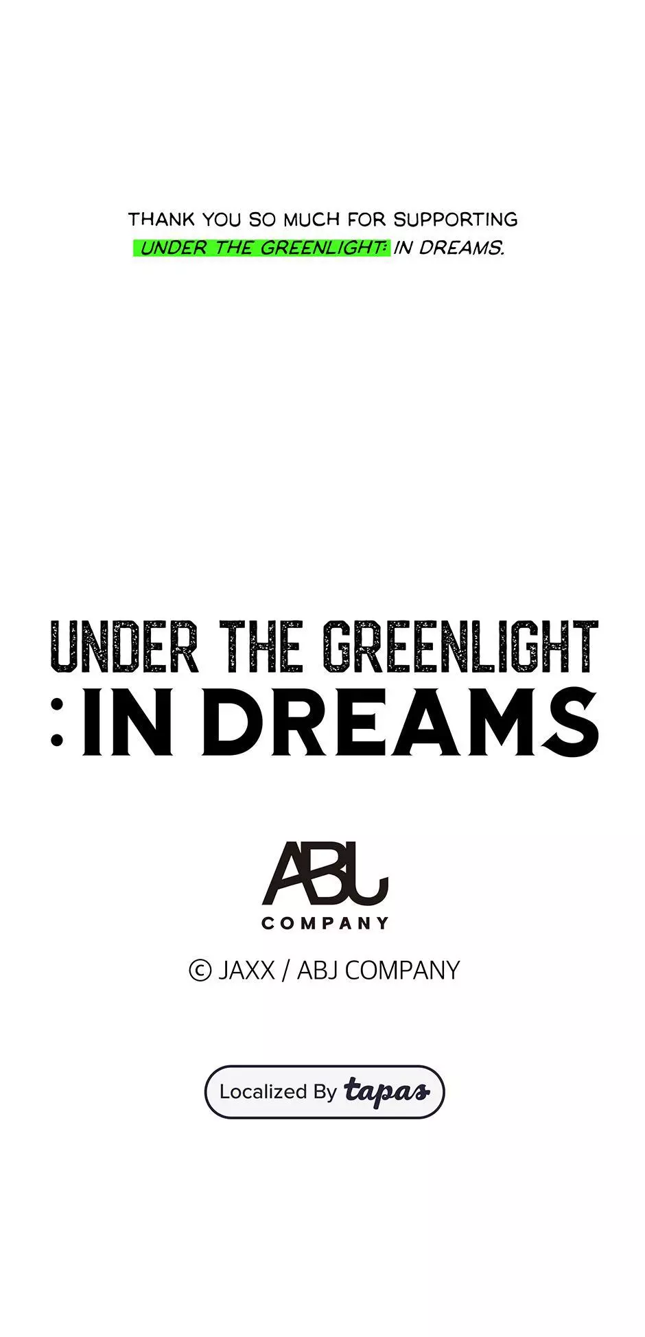 Under The Green Light - Chapter 78.5 Page 34