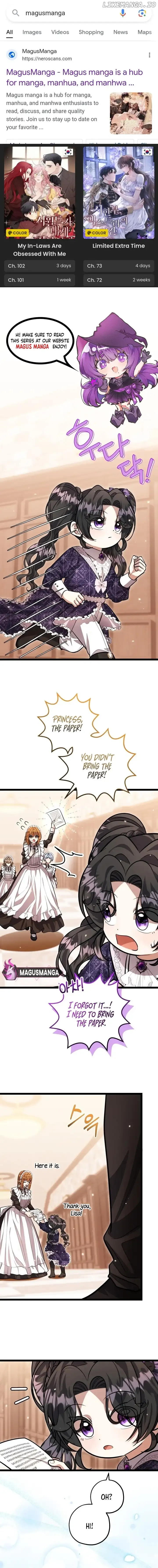 The Villain’s Daughter Plans To Run Away - Chapter 30 Page 1