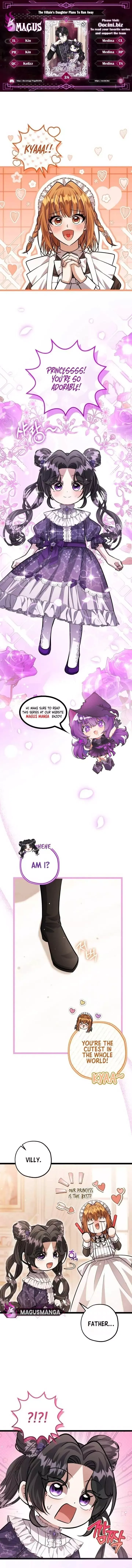 The Villain’s Daughter Plans To Run Away - Chapter 38 Page 1