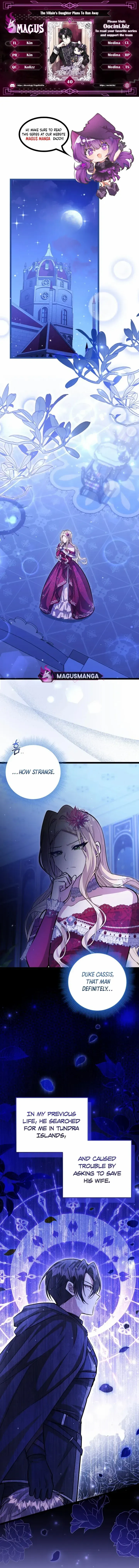 The Villain’s Daughter Plans To Run Away - Chapter 40 Page 2