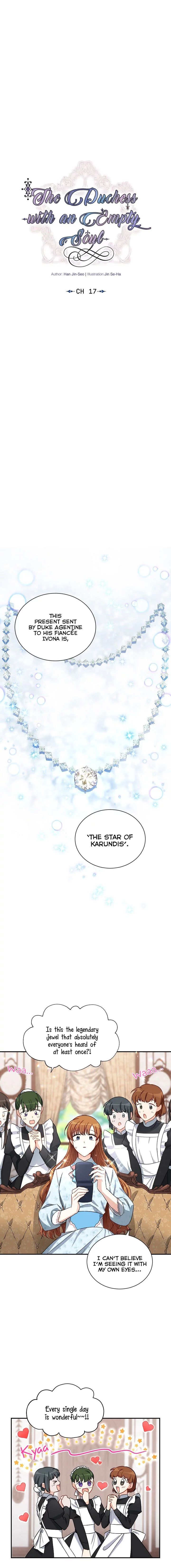 The Duchess With An Empty Soul - Chapter 17 Page 1