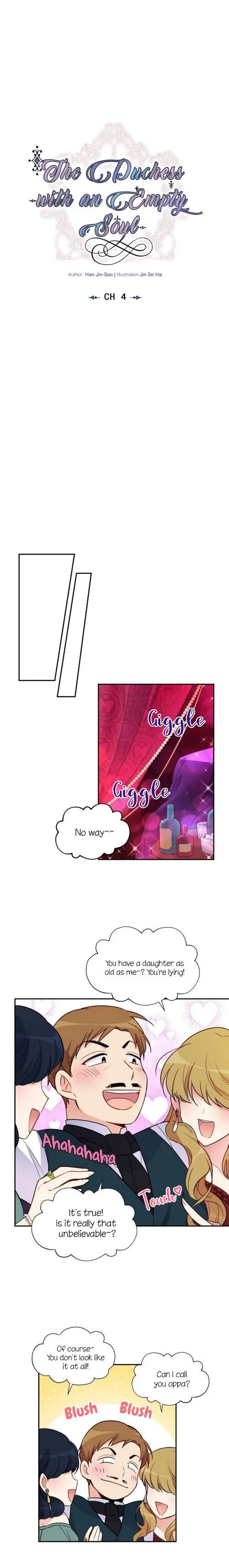 The Duchess With An Empty Soul - Chapter 4 Page 5
