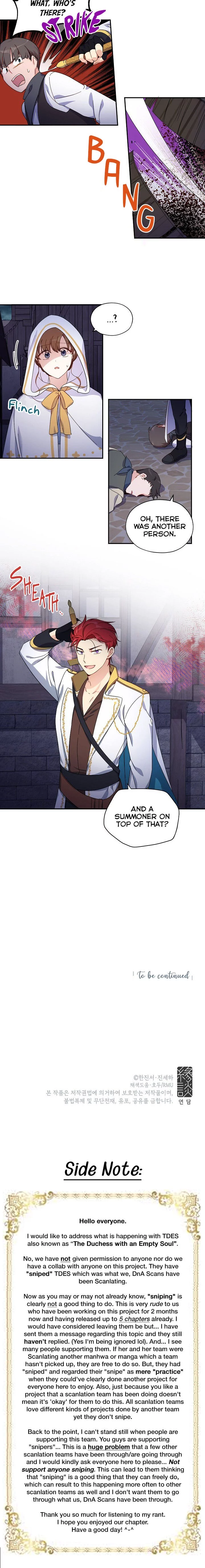 The Duchess With An Empty Soul - Chapter 9 Page 11