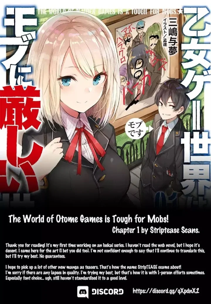 The World Of Otome Games Is Tough For Mobs - Chapter 1 Page 50