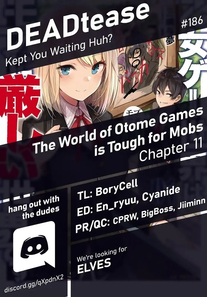 The World Of Otome Games Is Tough For Mobs - Chapter 11 Page 1