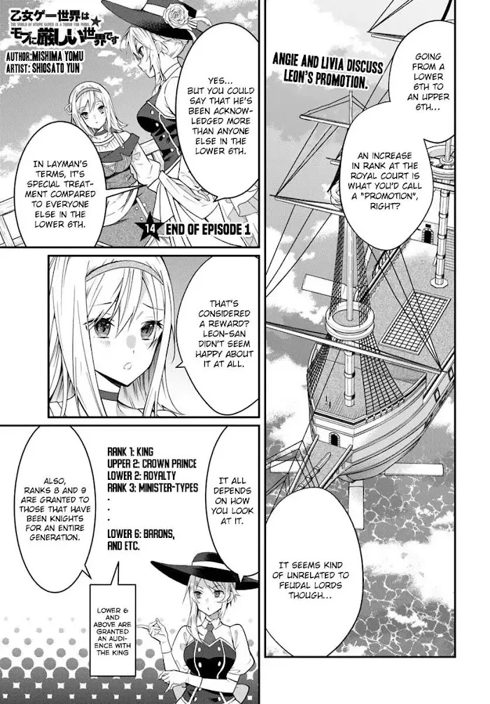 The World Of Otome Games Is Tough For Mobs - Chapter 14 Page 2