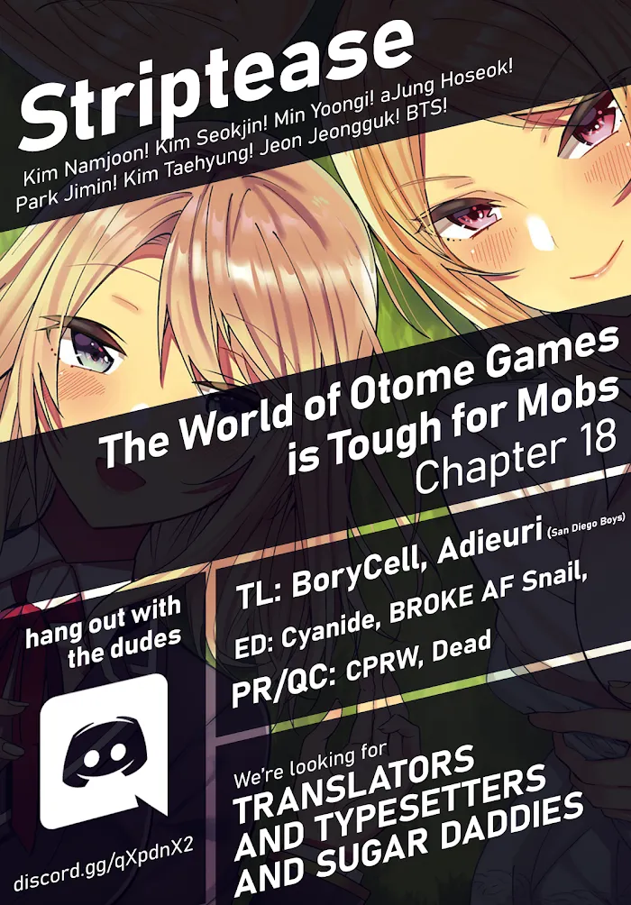 The World Of Otome Games Is Tough For Mobs - Chapter 18 Page 1