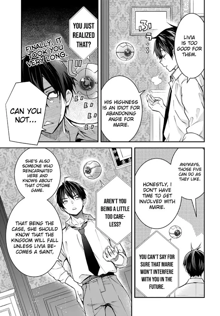 The World Of Otome Games Is Tough For Mobs - Chapter 37 Page 19